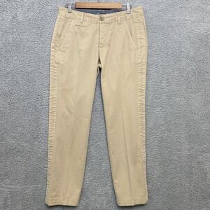 Eddie Bauer Pants Women 6 Khaki Legend Wash Chino 100% Cotton Button-Fly